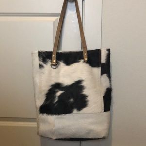 False Cow Hide- Myra Bag